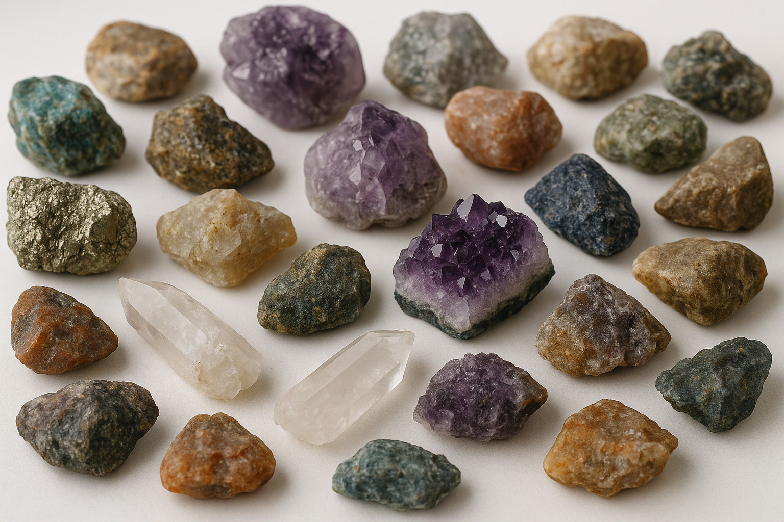 Minerales en bruto