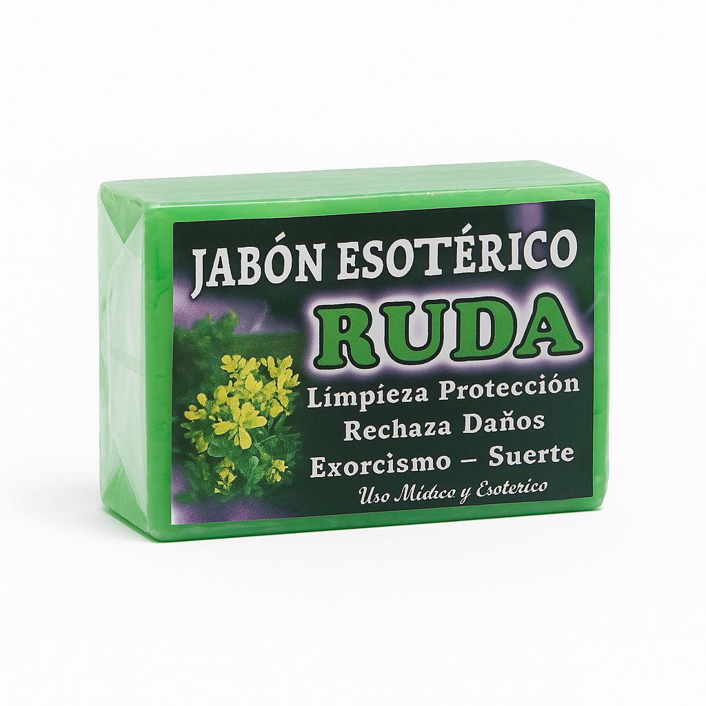 Jabón esotérico de ruda
