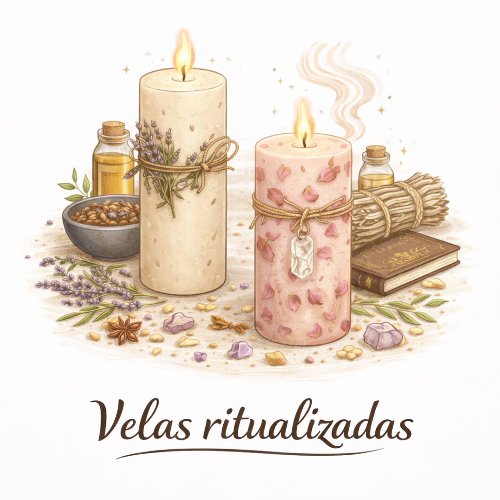 Velas ritualizadas