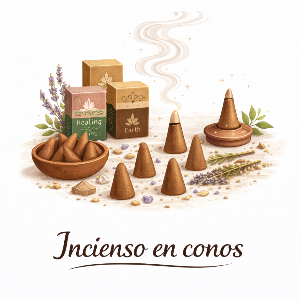 Incienso en conos