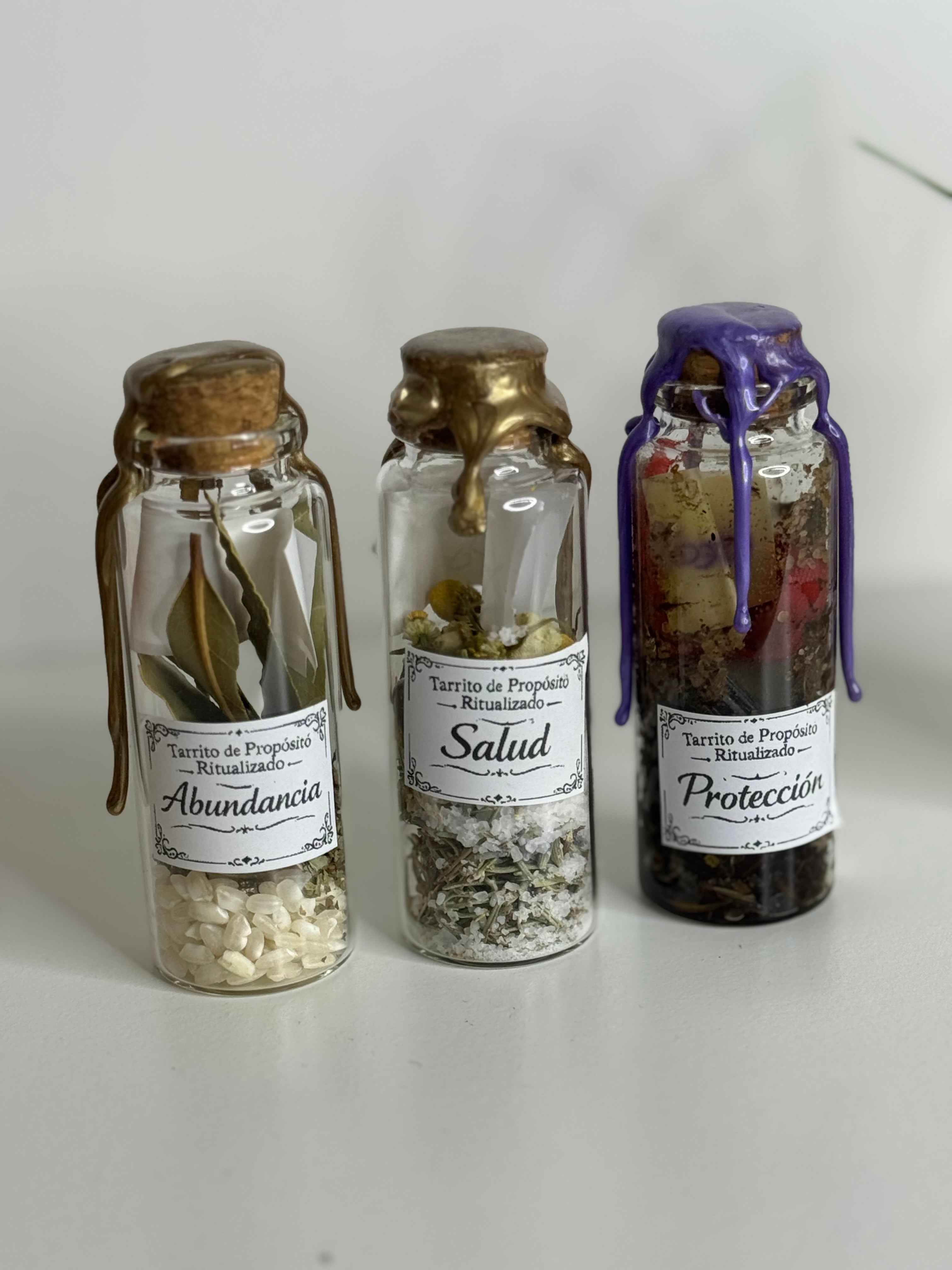 Tarritos de Propósito Ritualizados – Abundancia, Salud y Protección