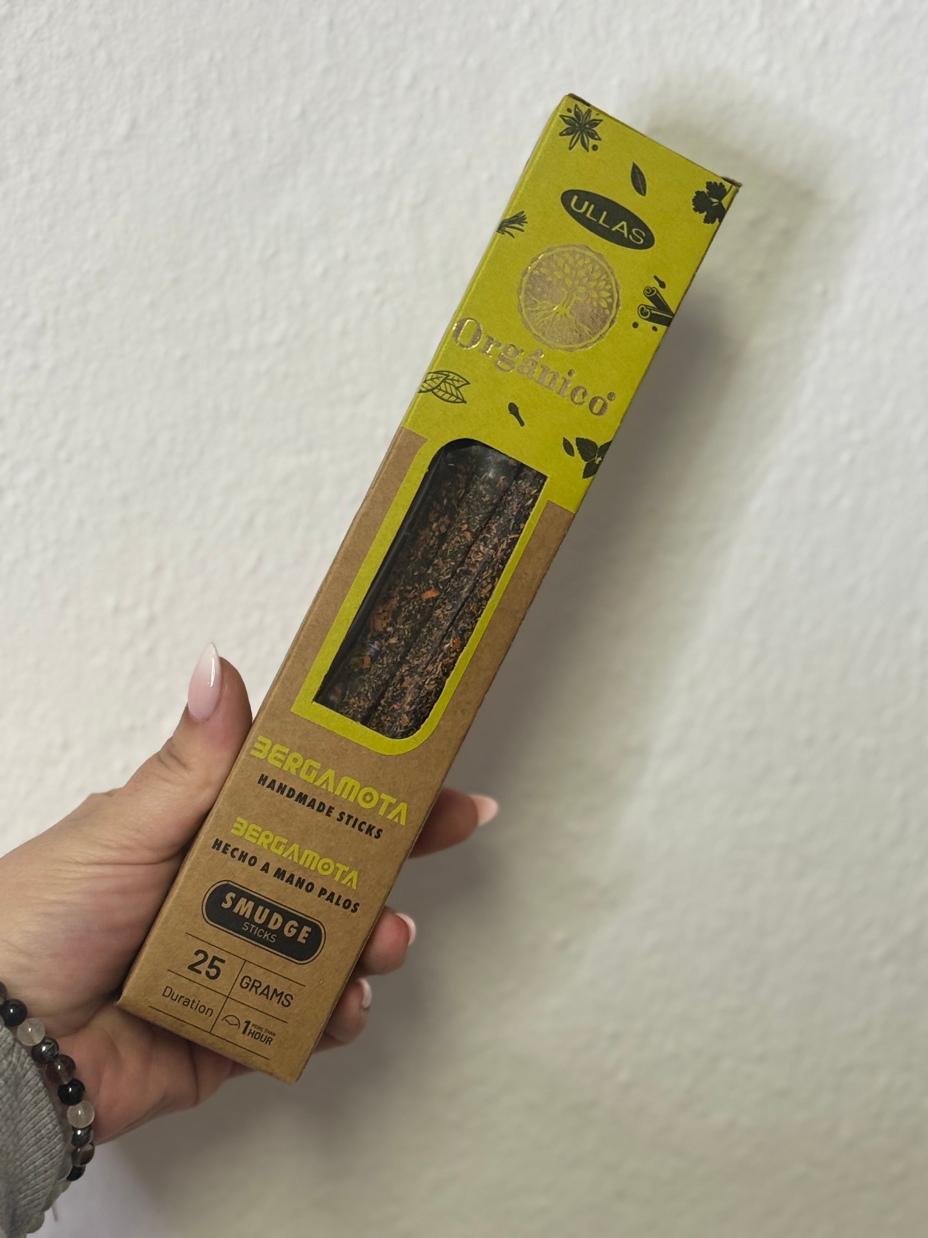 Incienso Orgánico Artesanal Ullas (A elegir aroma)