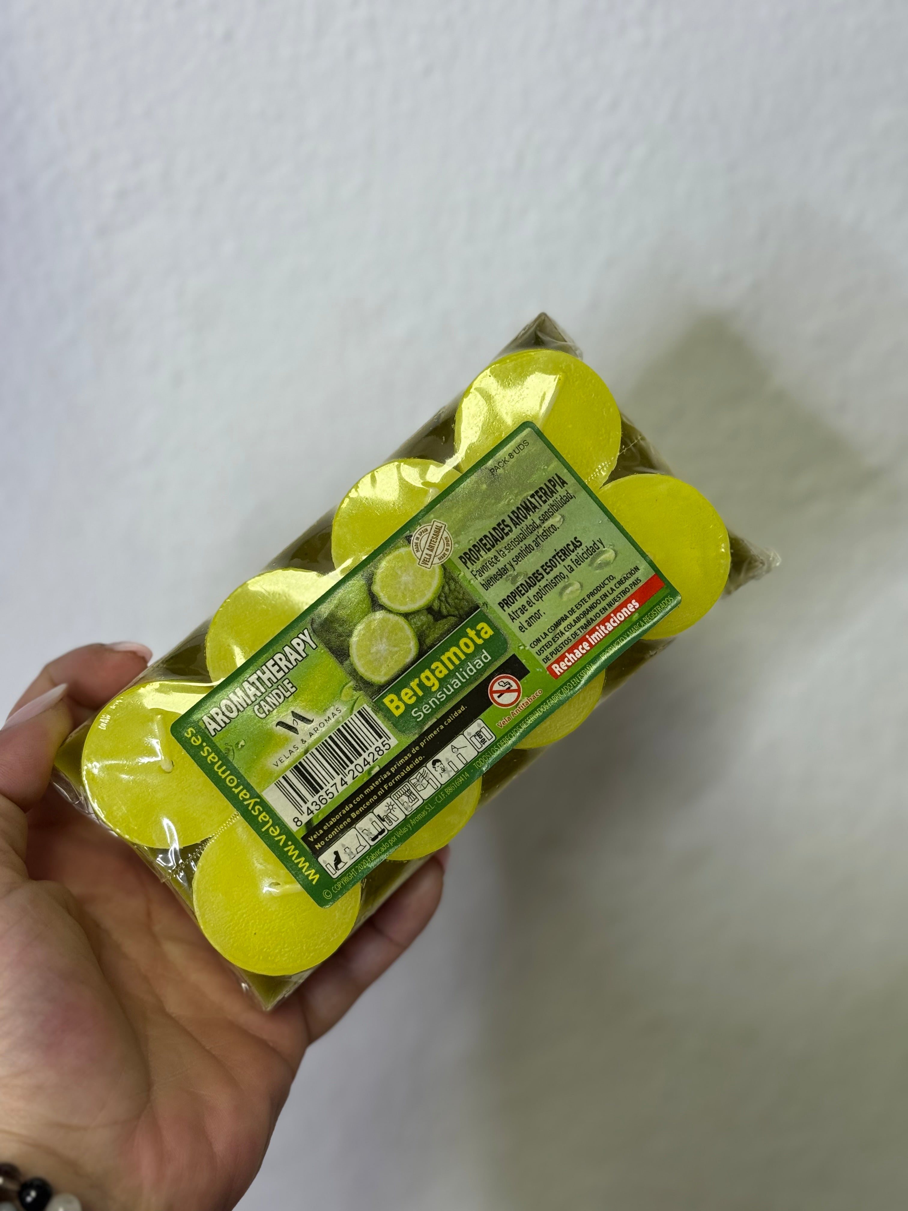 Set de 8 Velas Aromáticas | Velas Perfumadas para Relax y Aromaterapia