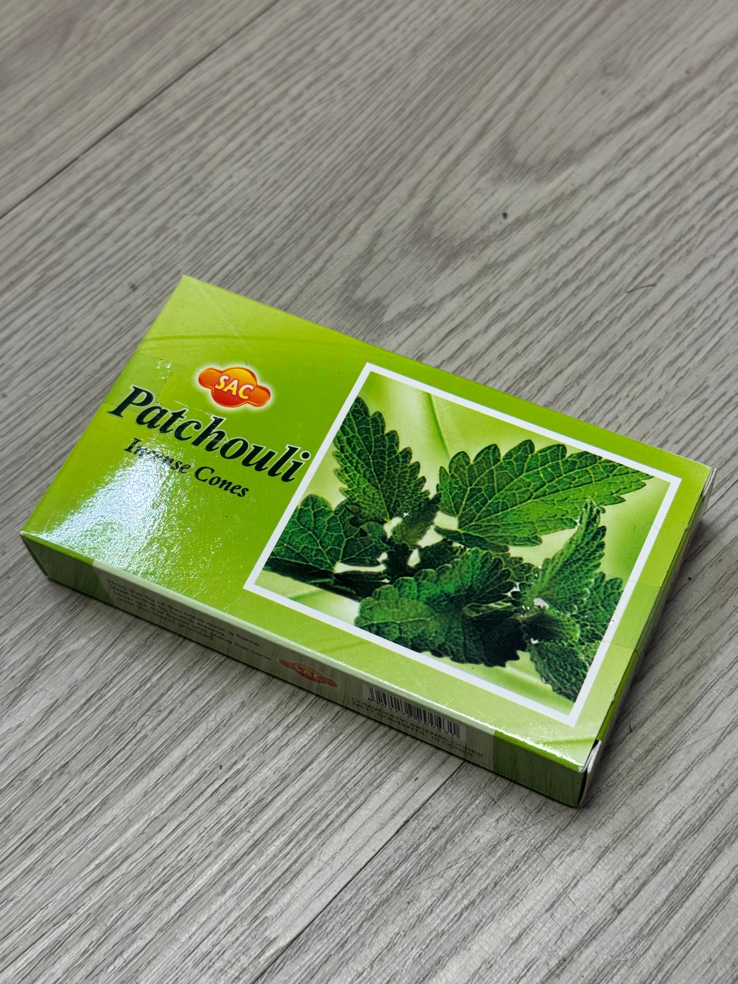 Conos de Incienso Patchouli – SAC