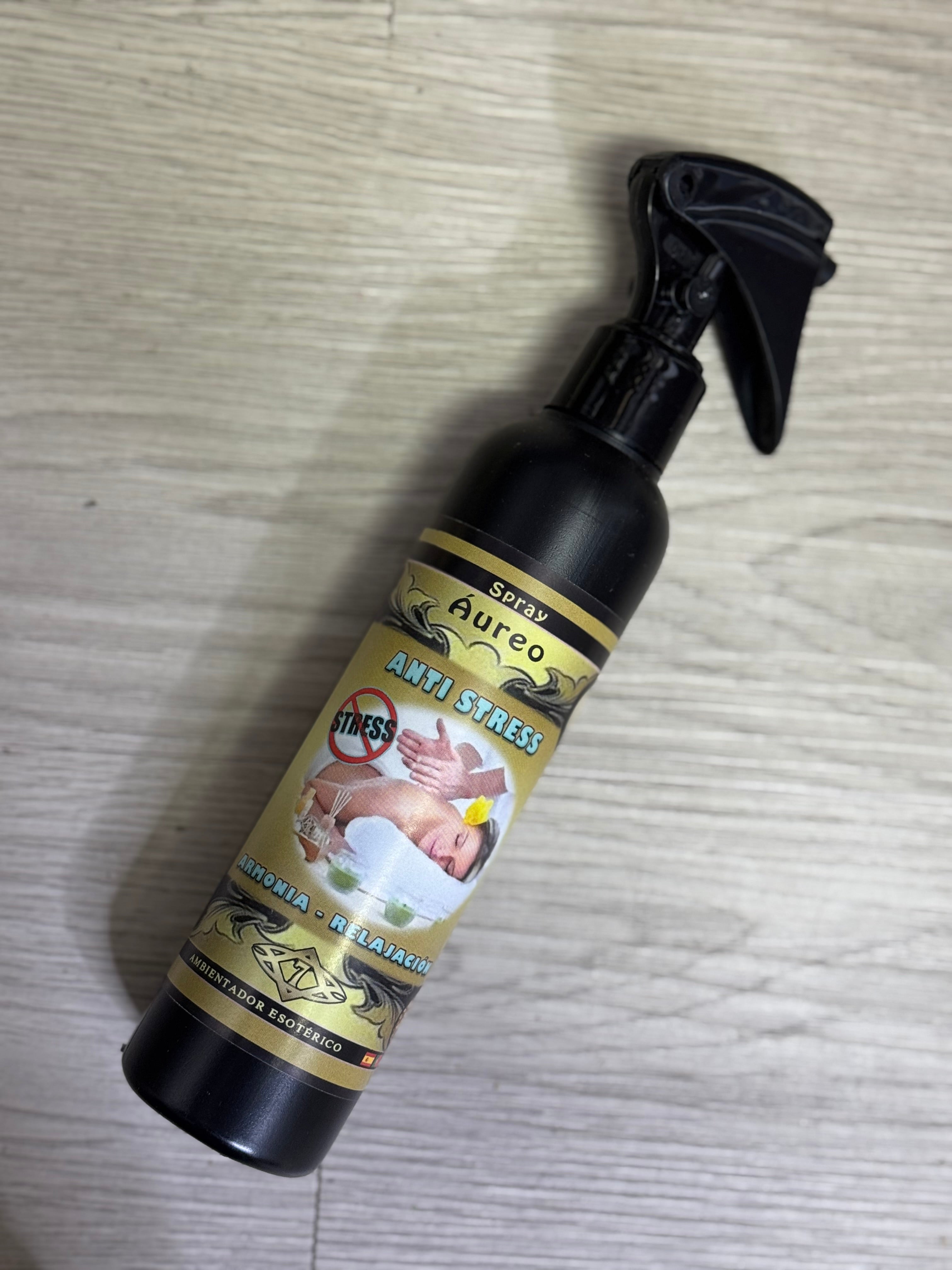 Spray Áureo Anti Stress – Armonía y Relajación