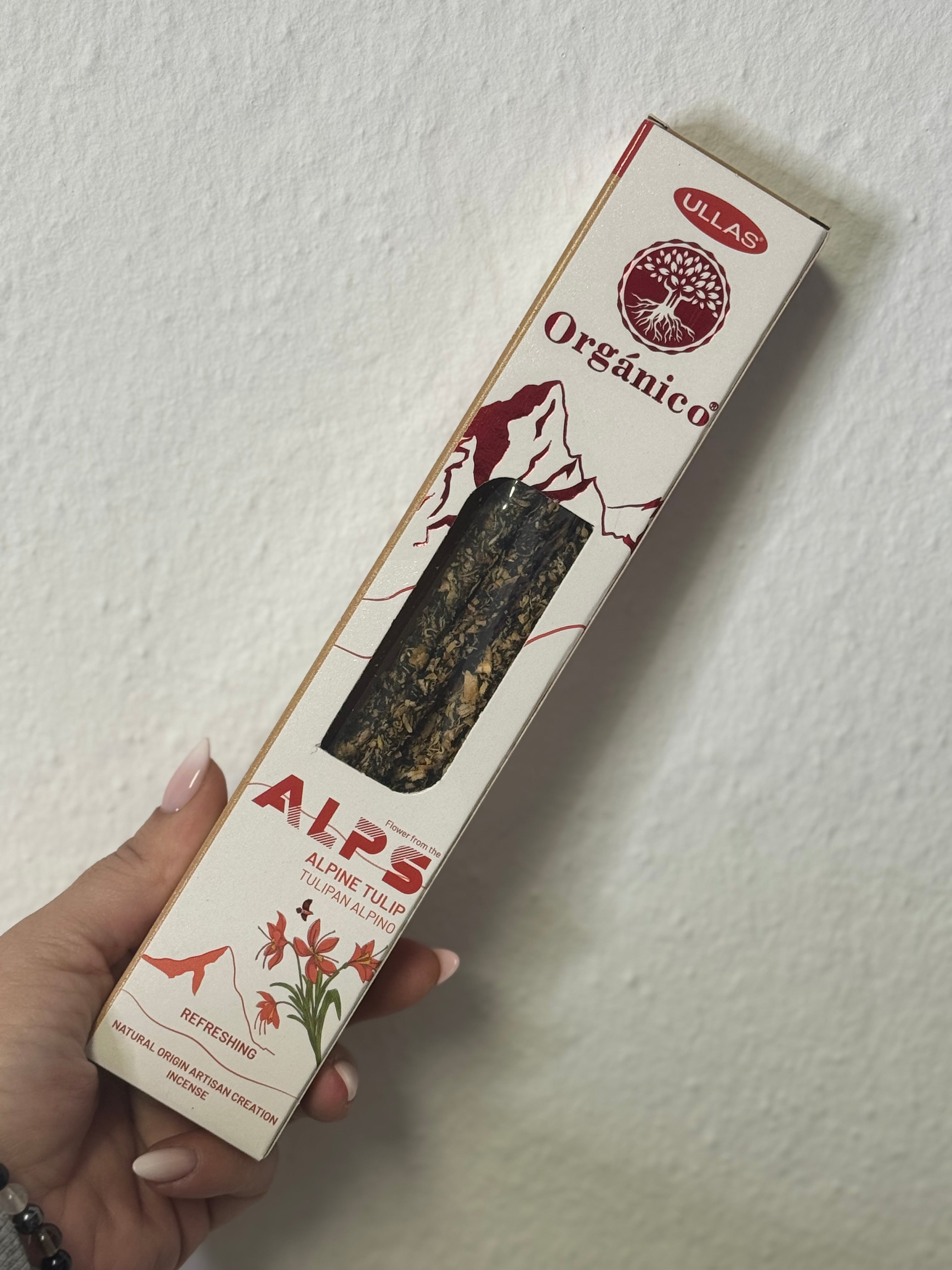 Incienso Orgánico Artesanal Ullas (A elegir aroma)