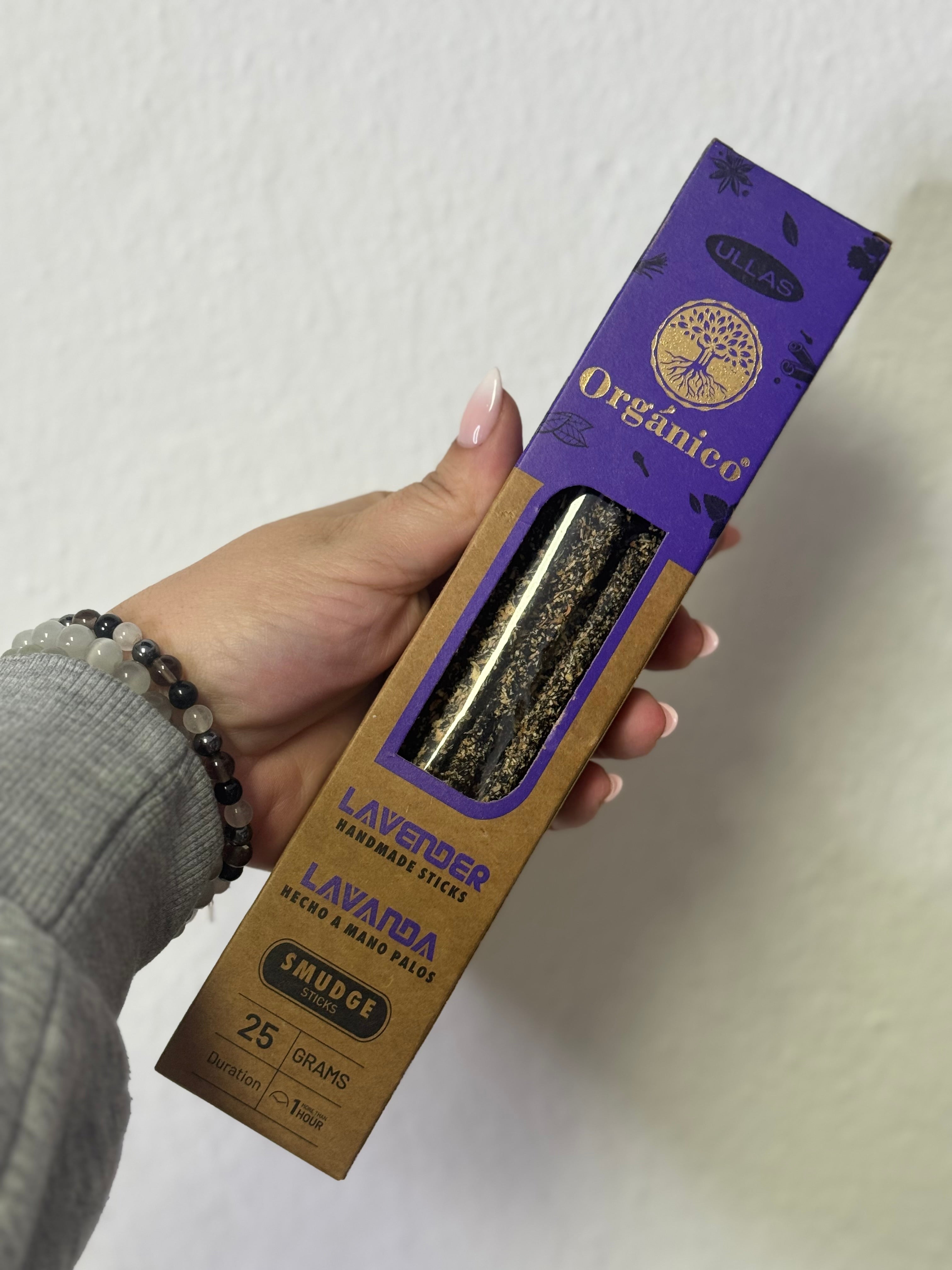 Incienso Orgánico Artesanal Ullas (A elegir aroma)