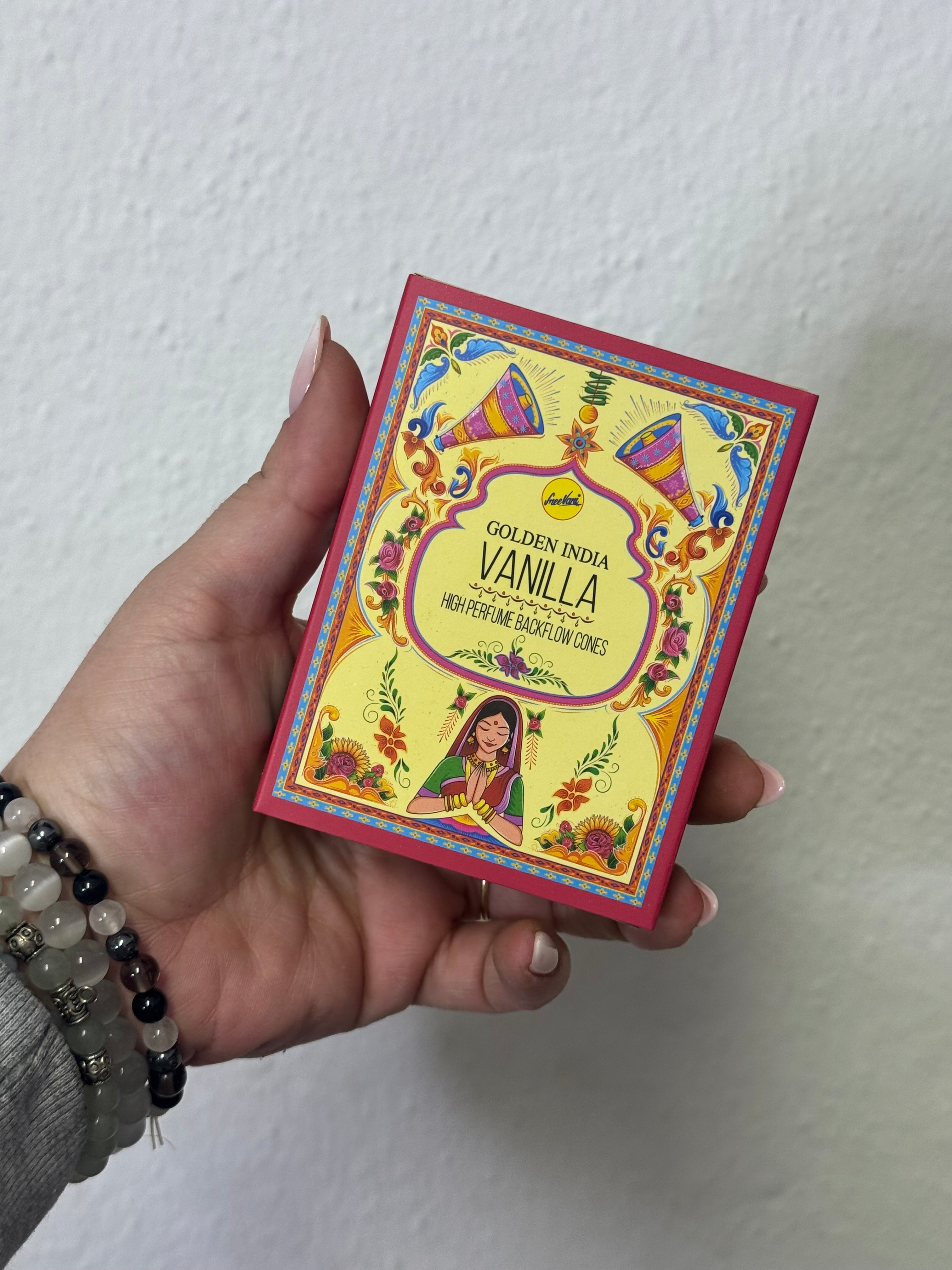 Conos de Incienso de Reflujo – Golden India (A elegir aroma)