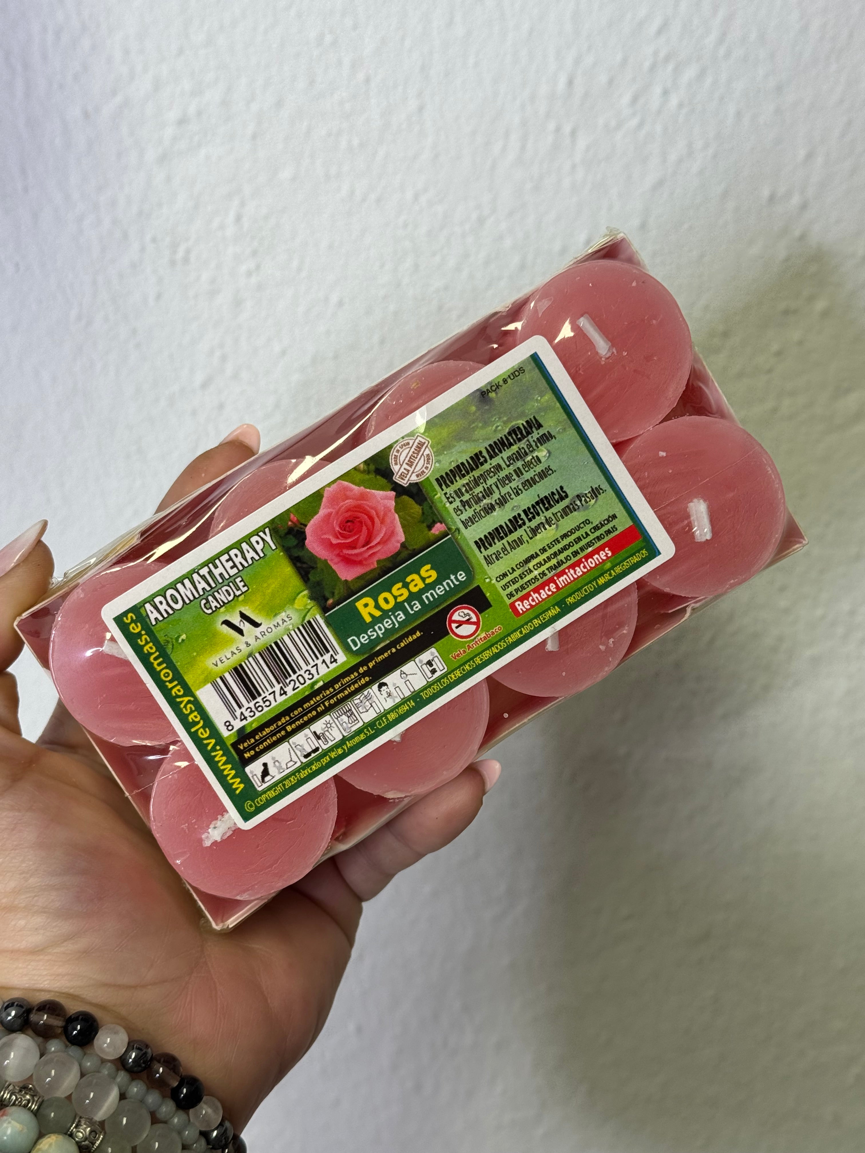 Set de 8 Velas Aromáticas | Velas Perfumadas para Relax y Aromaterapia