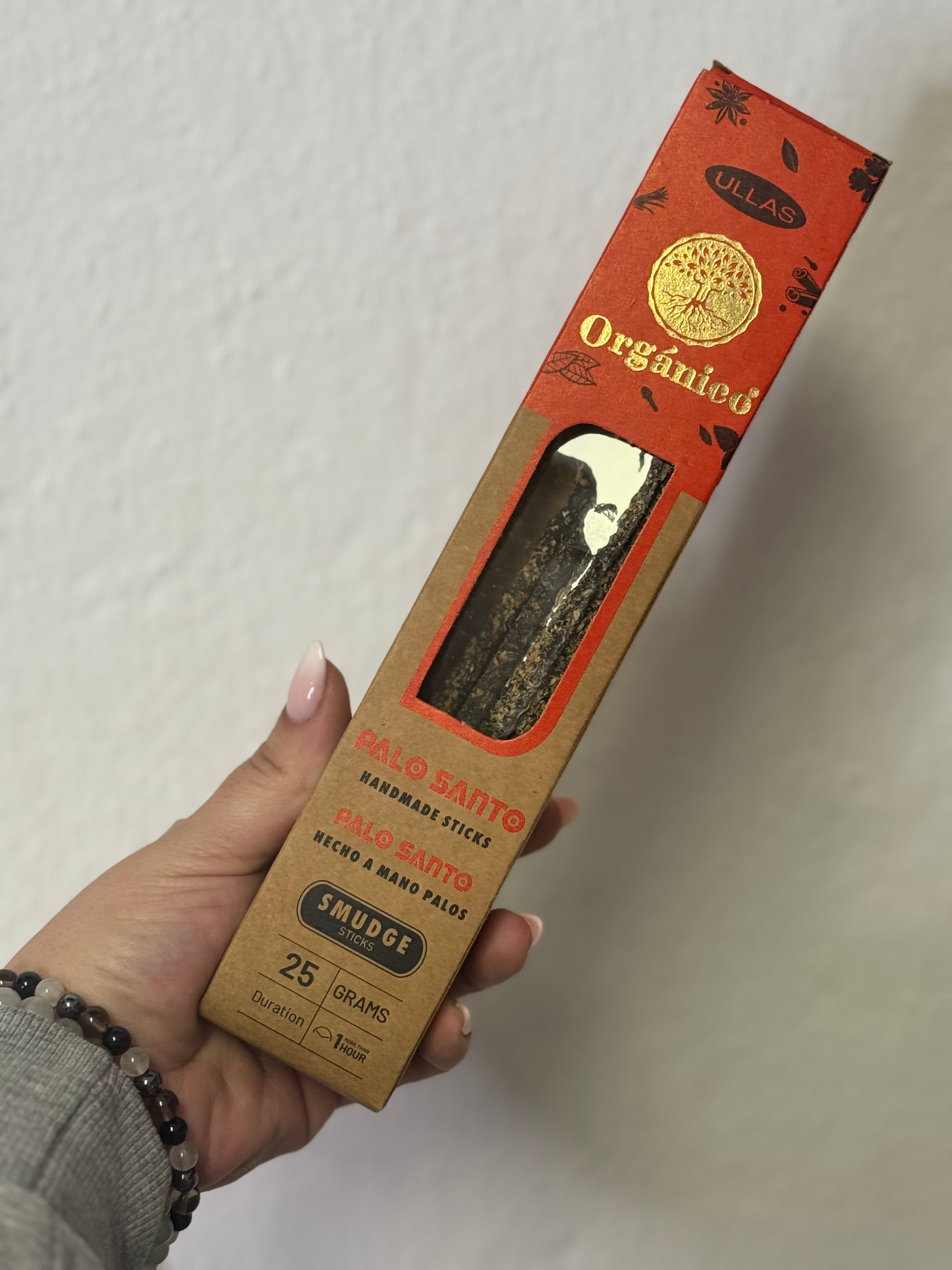 Incienso Orgánico Artesanal Ullas (A elegir aroma)