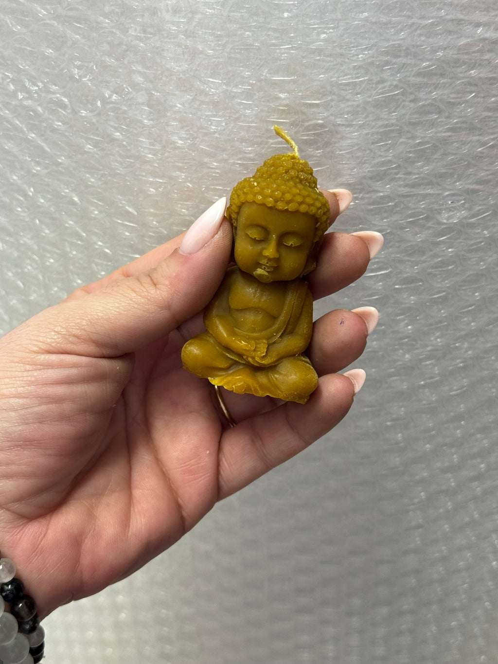 Vela de miel forma de Buda