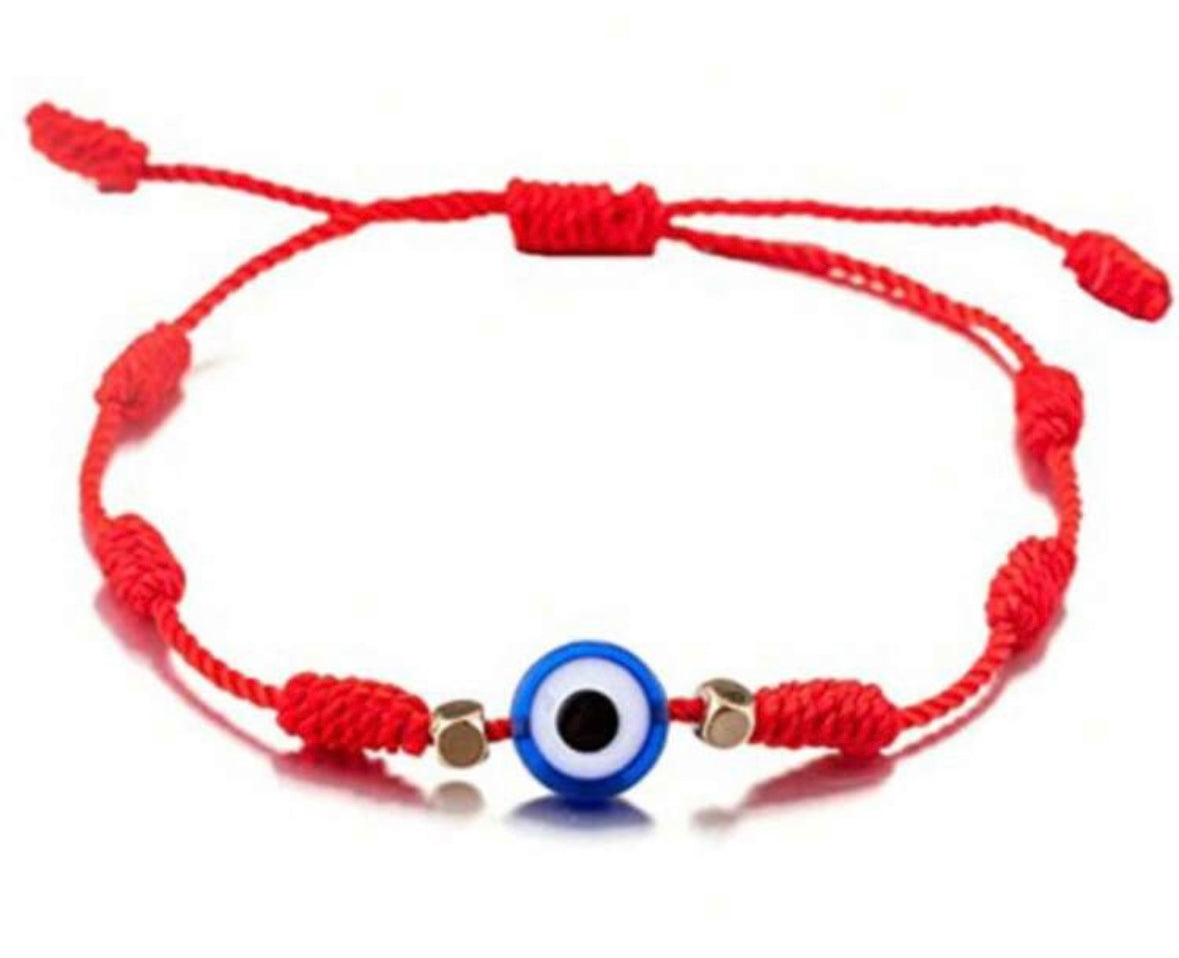 Pulsera 7 nudos + ojo turco