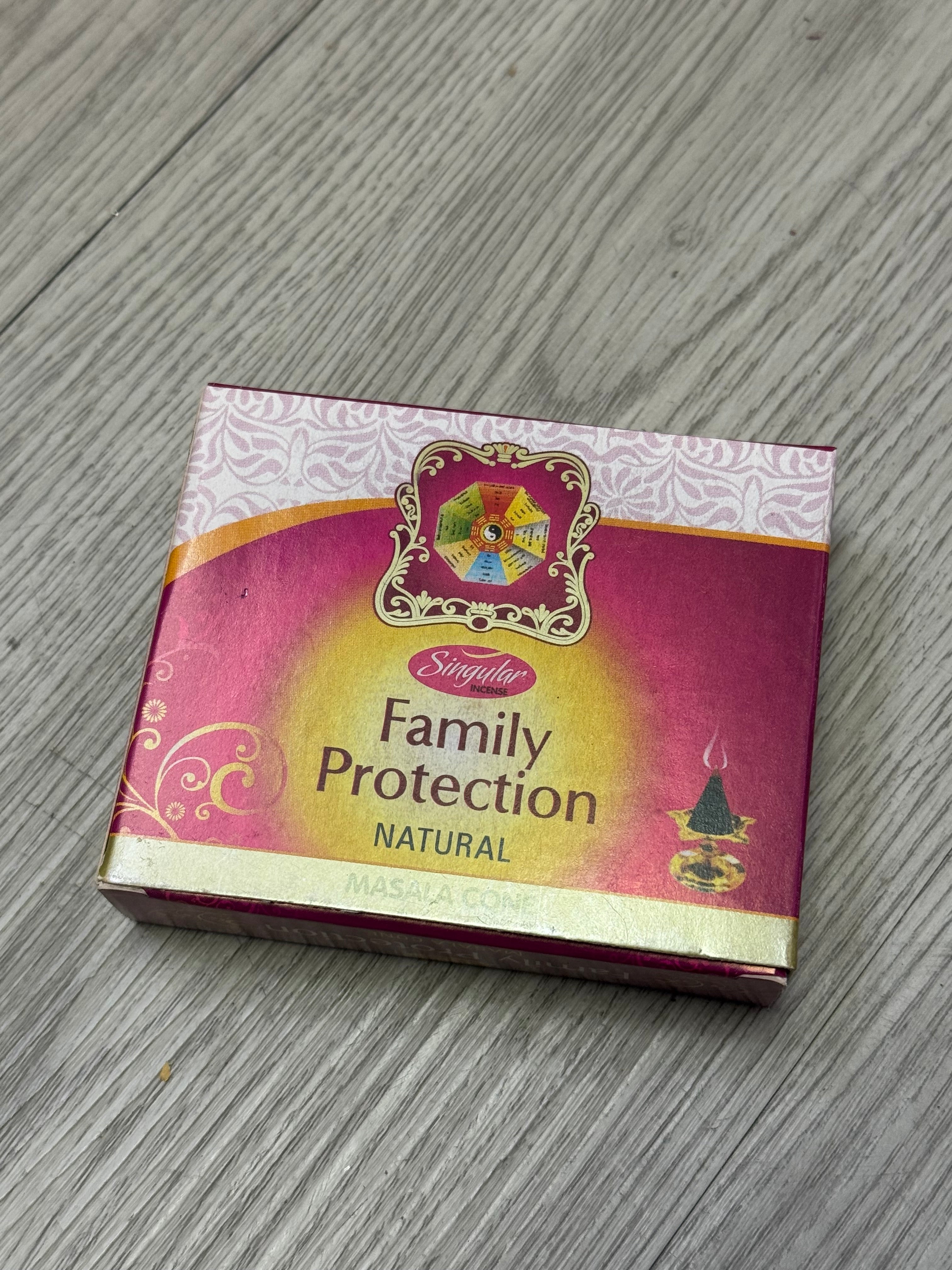 Conos de Incienso Protección Familiar – Family Protection