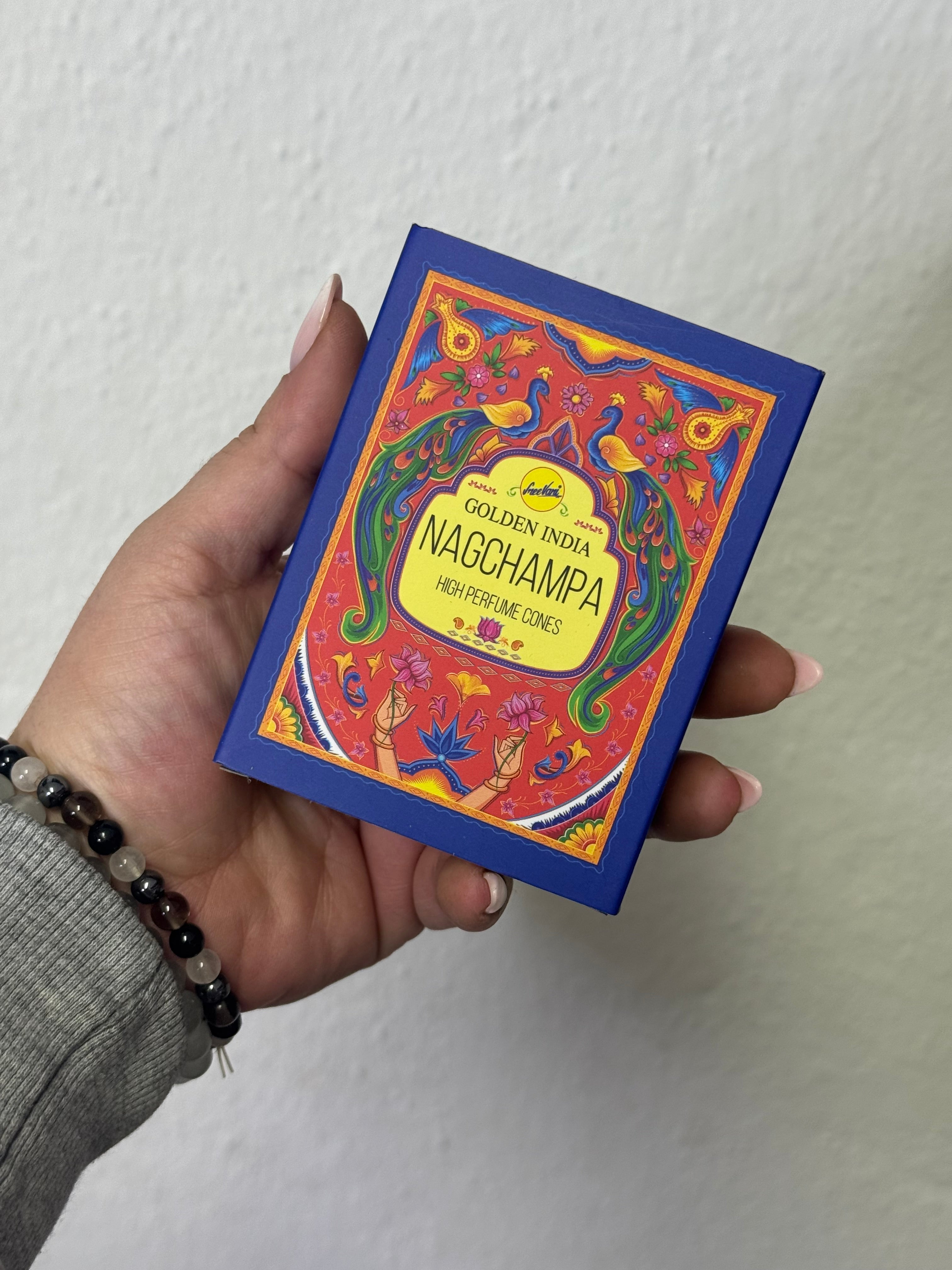 Conos de Incienso de Reflujo – Golden India (A elegir aroma)