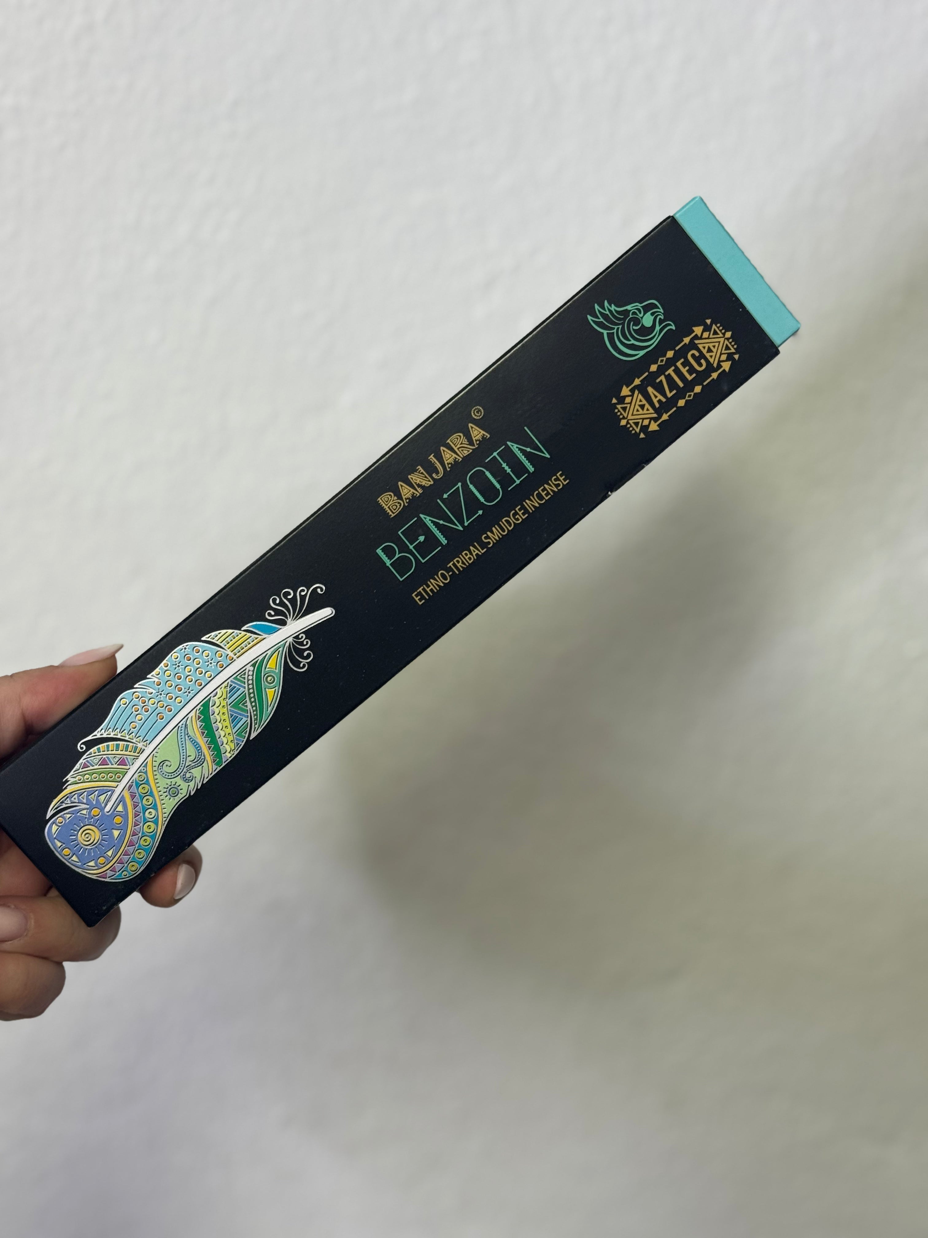 Incienso Banjara Benzoín – Ethno Tribal Smudge Incense