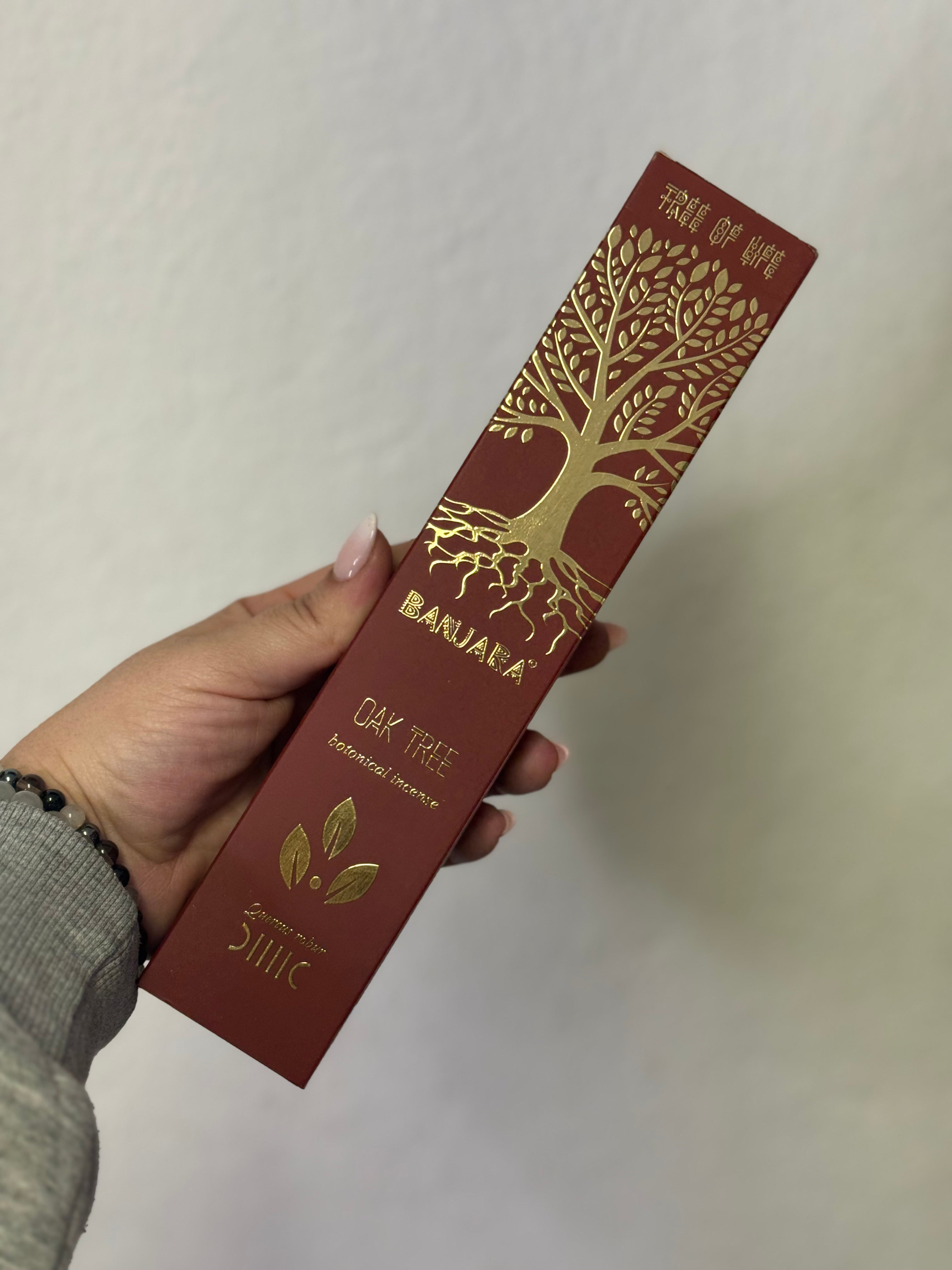 Incienso Banjara Oak Tree (Roble) – Botanical Incense