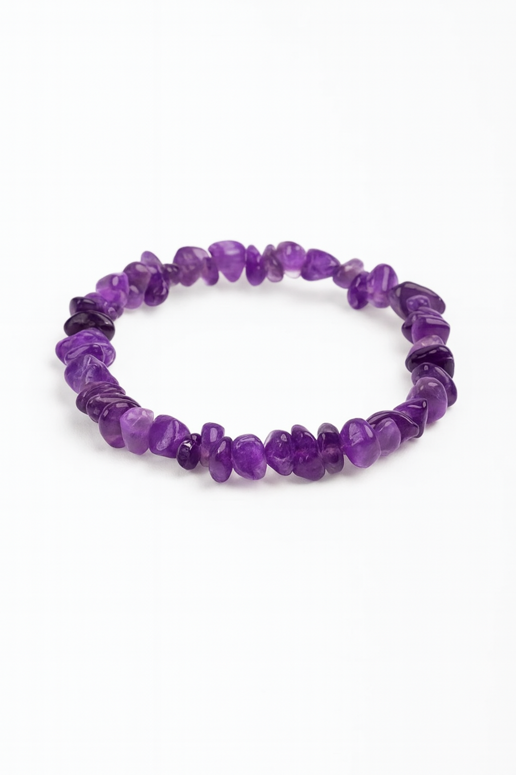 Pulsera chips amatista