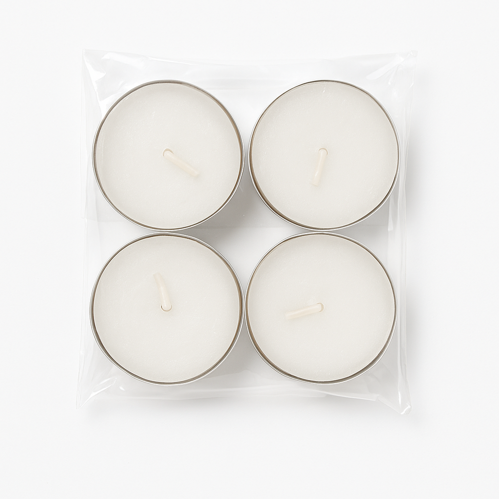 Pack velas de té 4 unidades