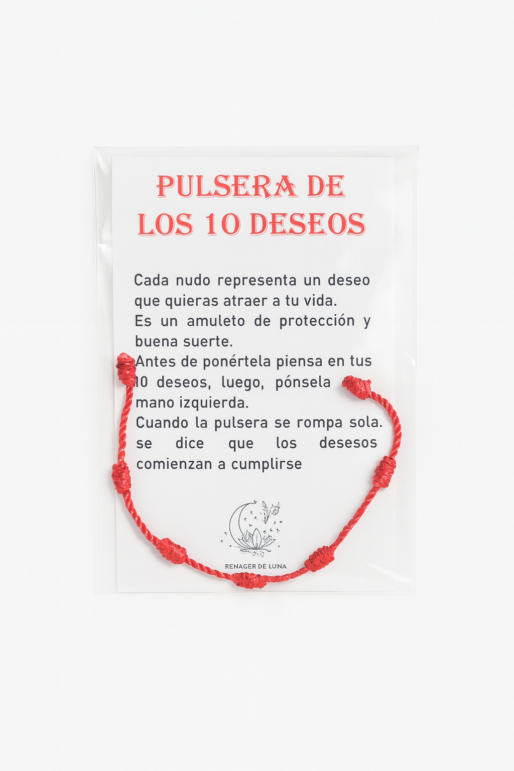 Pulsera de los 10 deseos