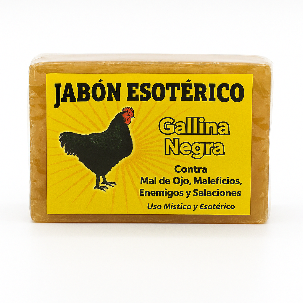 Jabón esotérico Gallina negra
