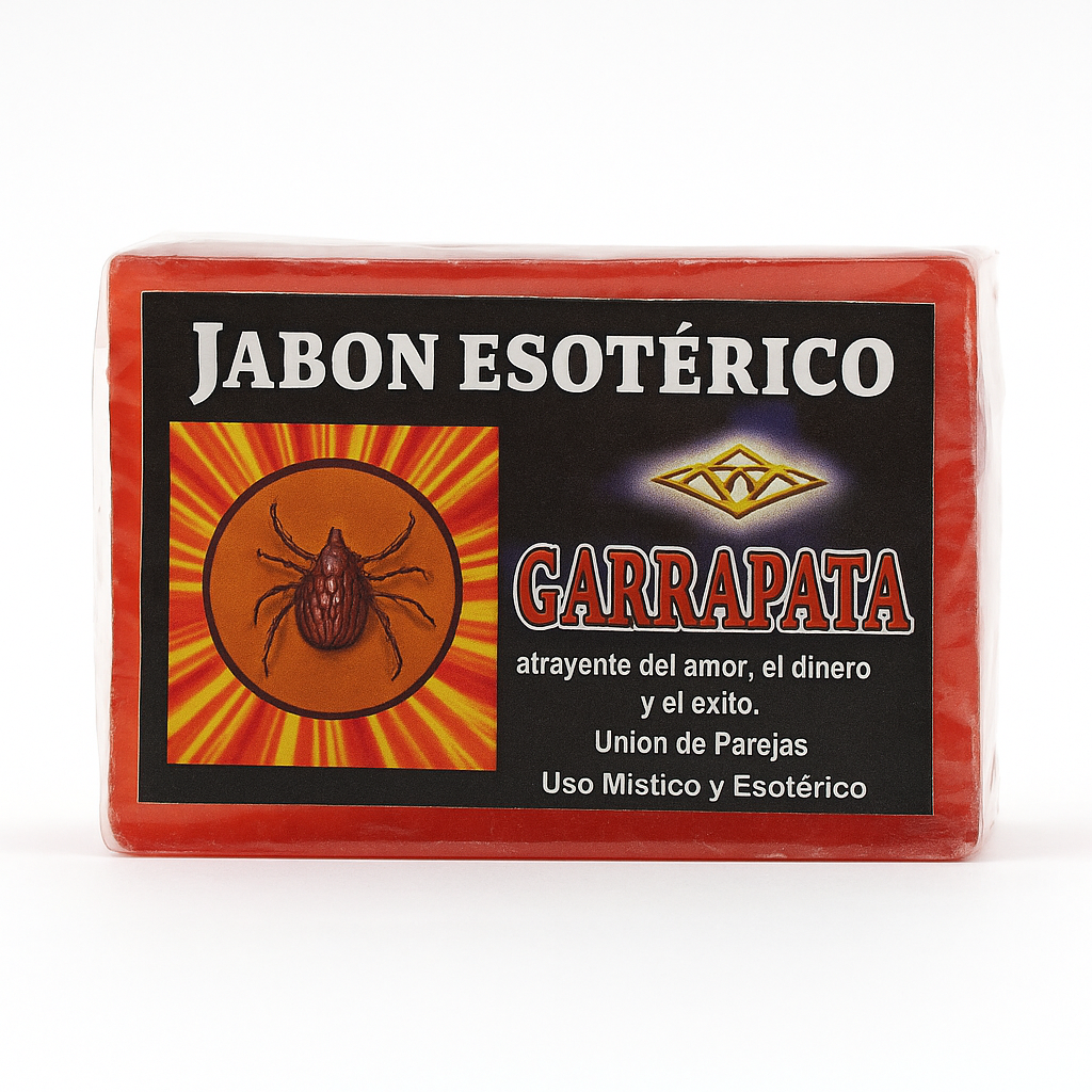 Jabón esotérico garrapata
